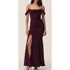 dress the population jaclyn Dress The Population Jaclyn Dress - Violet Multi - Purple